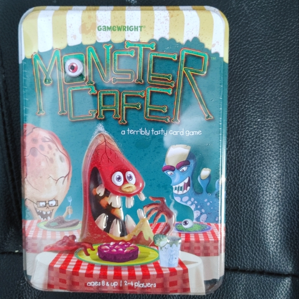 Monster Cafe Tin - New, Never Used, Sealed